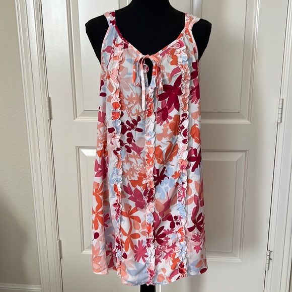 Vintage Oscar de la Renta ruffled nightgown - Picture 1 of 4